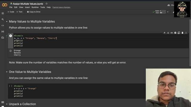 How to Assign Multiple Values in Python | Python For Beginners | 2023 | Python Soldiers смотреть онлайн