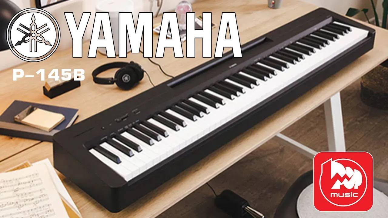 Цифровое пианино YAMAHA P-145 || Обновленная базовая модель P-45 смотреть онлайн