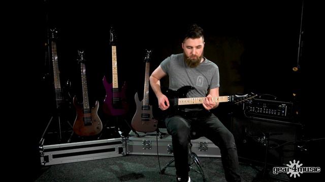 Dean Custom Zone II Floyd Electric Guitar | Demonstration смотреть онлайн