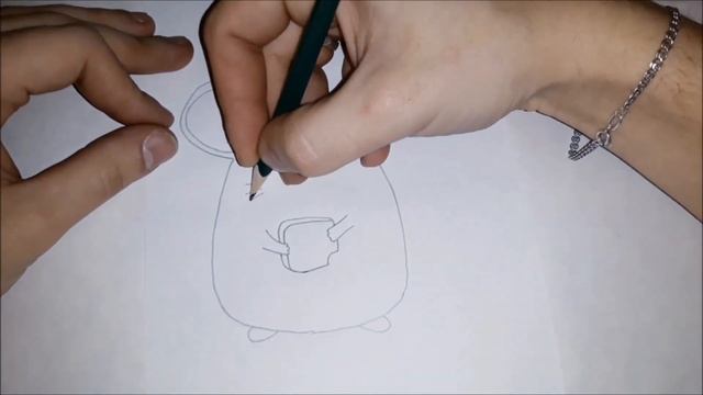 Как легко нарисовать мышку? смотреть онлайн