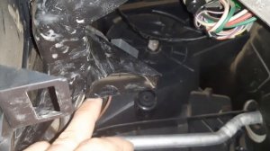 Замена радиатора  печки Honda fit GD