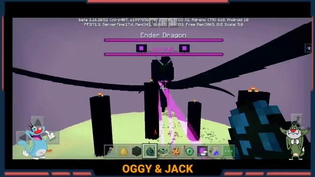 Minecraft | Biggest Battle With Wither Storm Vs Pime Skeleton | With Oggy And Jack | Minecraft Pe | смотреть онлайн