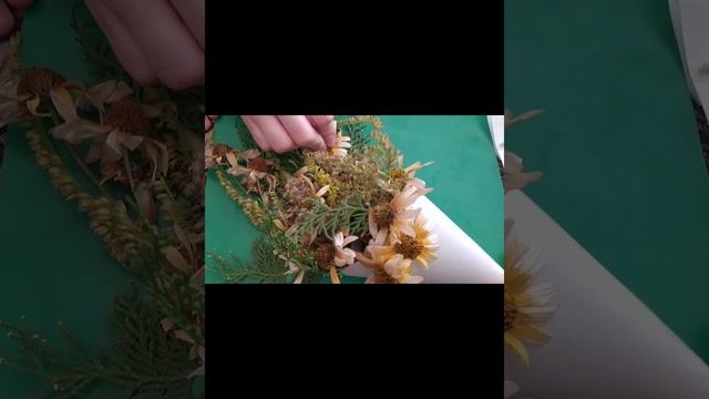 Поделка " Осенний букет" смотреть онлайн