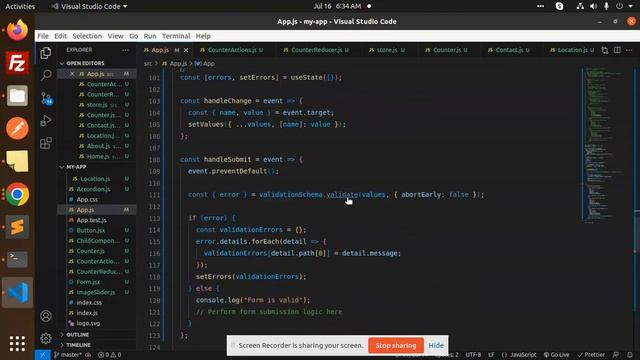 React Tutorial in Hindi #58 Form validation with joi using React смотреть онлайн