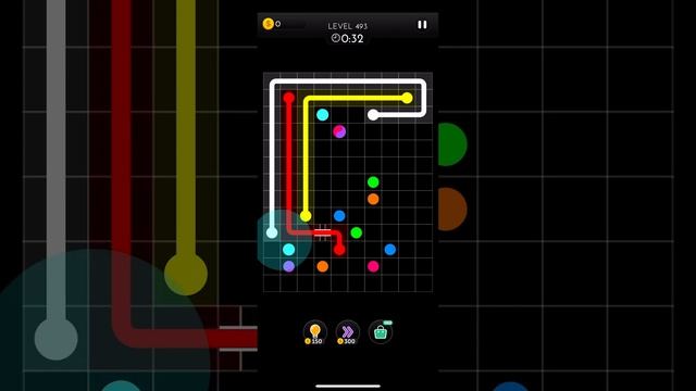 Dot knot - Line & colour puzzle Level 491, 492, 493, 494 & 495 смотреть онлайн