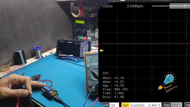 How To Make Best Smartphone Oscilloscope using Raspberry Pi Pico смотреть онлайн