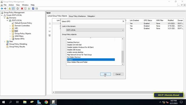 How to Create GPO to Deploy Printers On all Client Computers | Windows Server 2019/2022 смотреть онлайн