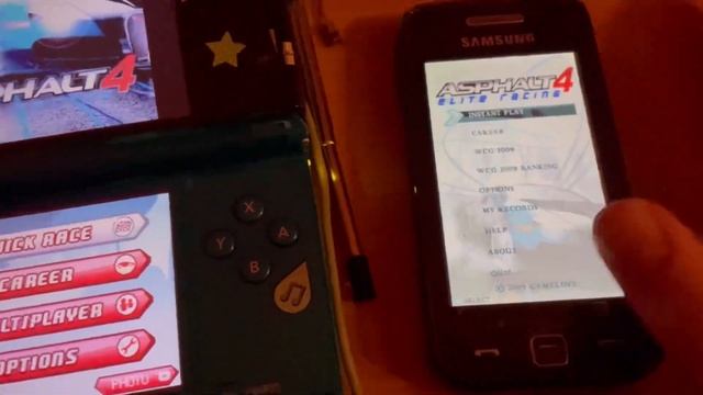 Asphalt 4 — Nintendo DSi vs. Samsung Java Phone (comparison) смотреть онлайн