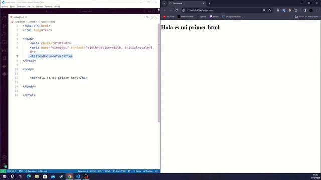 Partes HTML y encabezados смотреть онлайн