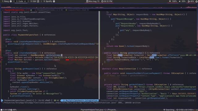 My tests don't run! :c | Nvim, Archlinux, i3wm, Java смотреть онлайн