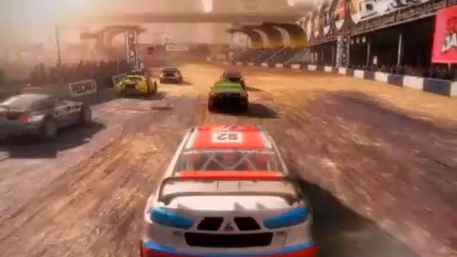 Dirt2 Gameplay JAPAN Tokyo SHIBUYA 東京 涉谷 Mitsubishi Lancer EVO X - ASUS GamerOSD смотреть онлайн