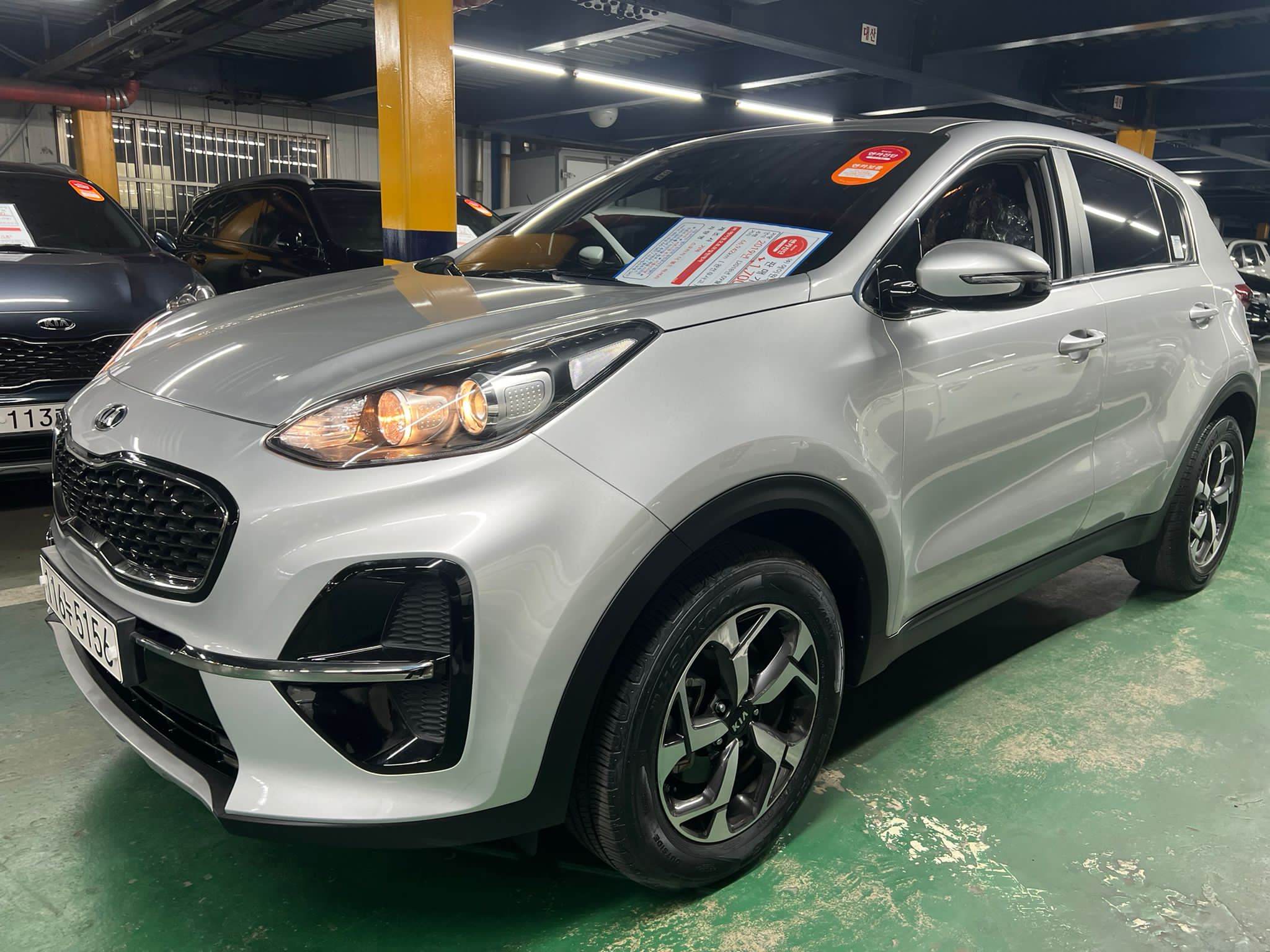 Kia Sportage 2.0 AT 2WD Prestige, 2018 год. Доставка из Кореи смотреть онлайн