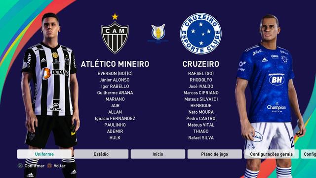 OPTION FILE - V1 PES2021 [ TEMPORADA 2023 ] PS4/PS5/PC смотреть онлайн
