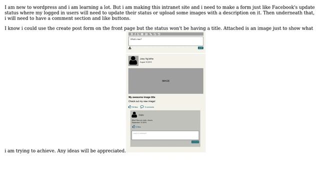 Wordpress: Facebook like update status for wordpress (3 Solutions!!) смотреть онлайн
