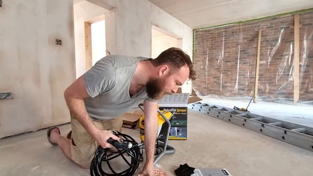 Wagner HEA Control Pro 250m Paint Sprayer unboxing plus set up! смотреть онлайн