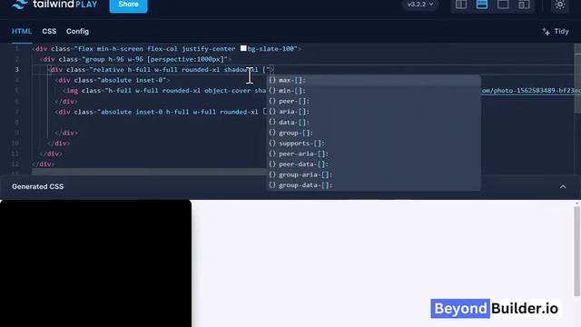 Flip Card Effect in Tailwind CSS смотреть онлайн