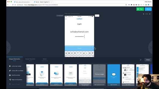 Rapid Prototyping with Marvel App and Sketch App - Full app demo смотреть онлайн