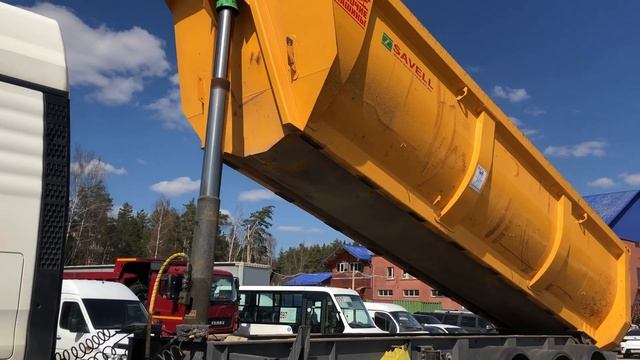 Полуприцеп самосвал Savell Samro 9828S
