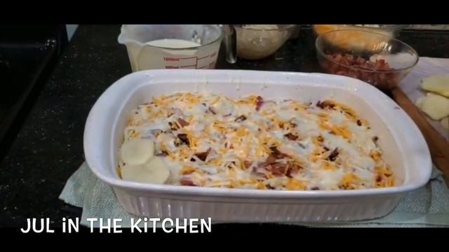 How To Make Tasty Loaded Scalloped Potatoes! ( A Delicious Cuisine!) смотреть онлайн