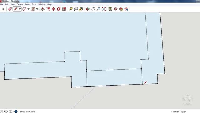Моделирование помещения в SketchUp смотреть онлайн