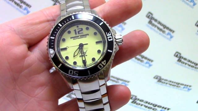 Часы Восток Амфибия 080494 - видео обзор от PresidentWatches.Ru смотреть онлайн