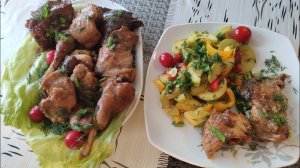 Обалденно вкусный жаренный кролик (смотреть до конца ?)