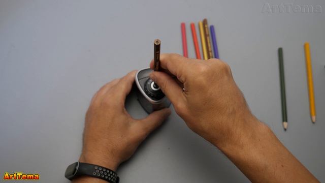 Электрическая точилка для карандашей с Алиэкспресс | Супер быстрая заточка карандашей Tenwin TW8005 смотреть онлайн