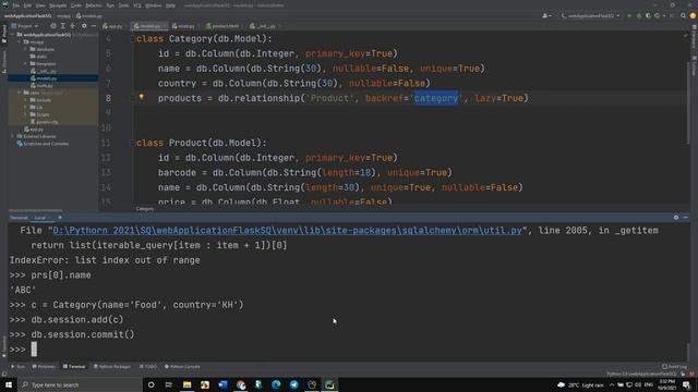 Web Application in Python using Flask framework Part6 смотреть онлайн