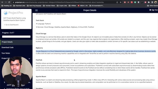 Building a Data Pipeline on GCP using Dataflow and Apache Beam with Python | Darshil Parmar смотреть онлайн