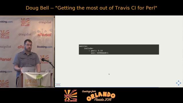 2016 - Getting the Most out of Travis CI for Perl - Doug Bell смотреть онлайн