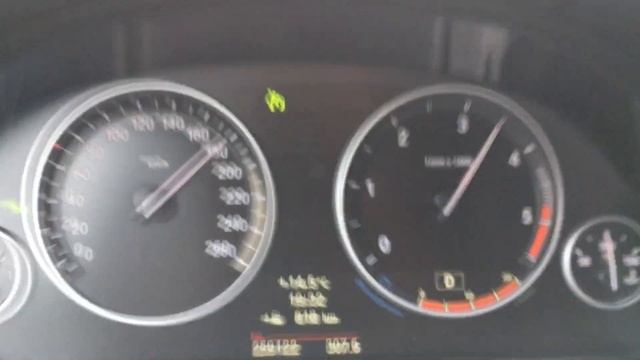 BMW F10 520d Stage 1 , Closed Area Acceleration 40-210 Km/h
