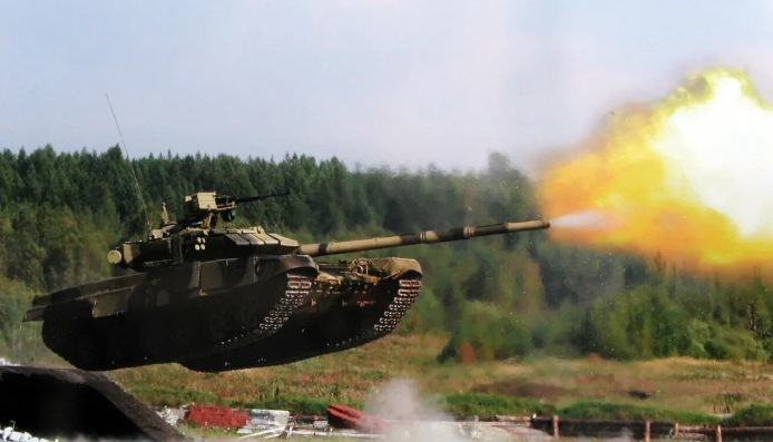 Летающий танк Т90М Прорыв. Сделано в России.