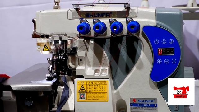 จักรโพ้ง4เส้นF4-4D/T SHUNFAตัดด้ายอัตโนมัติ ร้านวีระการจักร โทร.0844062584 смотреть онлайн