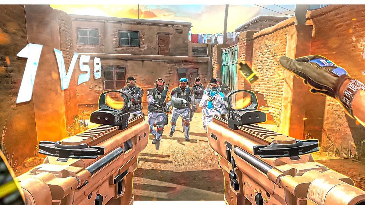 ЭТА ИМБА УБИВАЕТ С ДВУХ ПУЛЬ! 1 ПРОТИВ 8 WARFACE смотреть онлайн