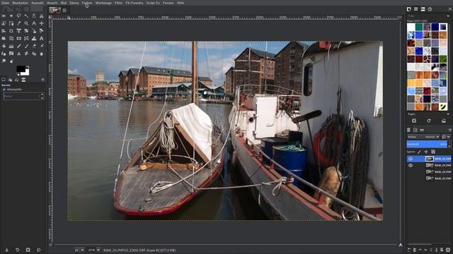Gimp 2.10: RAW-File laden und bearbeiten смотреть онлайн