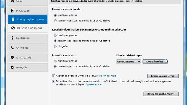 Como Excluir Conversas Do Skype 2016 ATUALIZADO