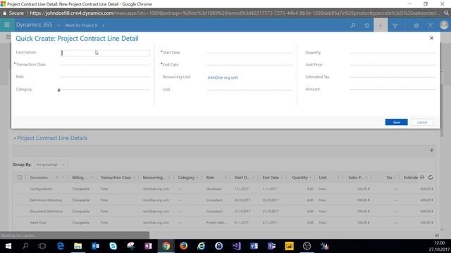 Dynamics 365 Project Service Automation: Project Contract смотреть онлайн