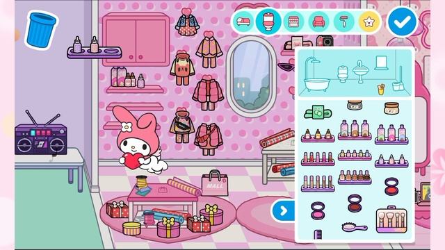 My Melody Cute House | Hello Kitty and Friends | Toca Life World смотреть онлайн
