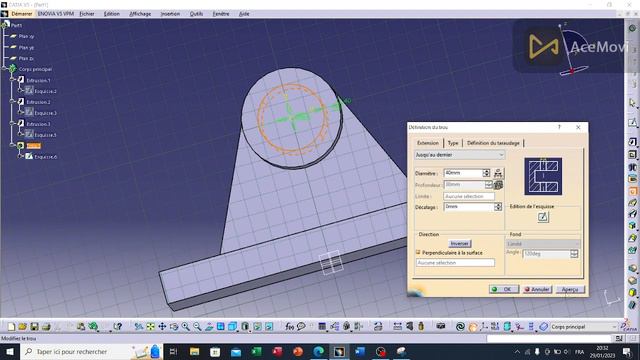 First step in CATIA V5-Tutorial basic part design for beginners 10 смотреть онлайн
