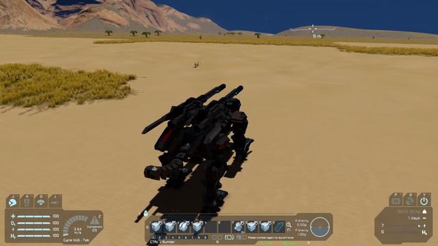 Lightning Saix Zoid - Space Engineers смотреть онлайн