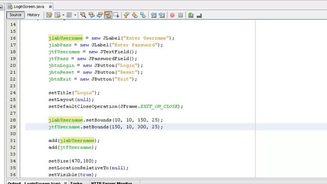 Java Swing Tutorial 23 || Creating Login Application Using Java Swings || Java Swing смотреть онлайн
