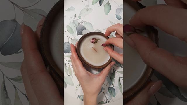 Свеча своими руками с деревянным фитилем смотреть онлайн