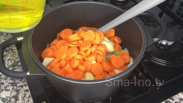 Такой суп вы никогда не готовили. Простейший рецепт. Морковно-яблочный суп-пюре. смотреть онлайн