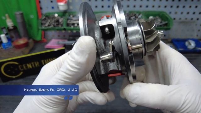 Картридж турбины Hyundai Santa Fe, 2.2 CRDi 49135-07100 49135-07301 28231-27800 2823127800 смотреть онлайн