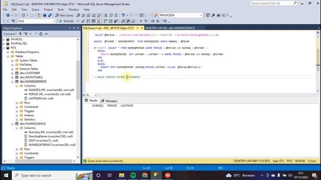 Create Procedure Automatic Numbering SQL Server смотреть онлайн