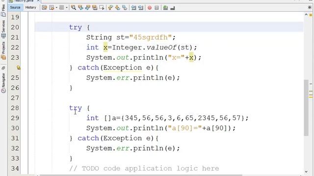 SN9 Chapter8 Exception Handling смотреть онлайн