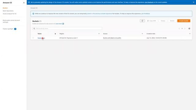 AWS - S3 Storage - Perform basic Operations & host a static website смотреть онлайн