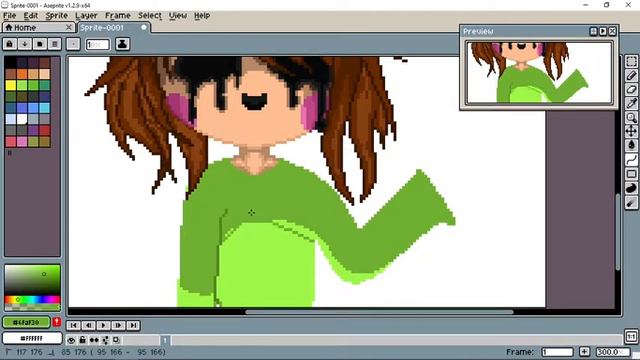 Undertale CHARA pixel art speedart смотреть онлайн