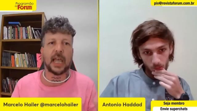 Bolsonarista Nikolas Ferreira ataca Lula, Greta e DiCaprio | Entrevista com o ator Antonio Haddad смотреть онлайн