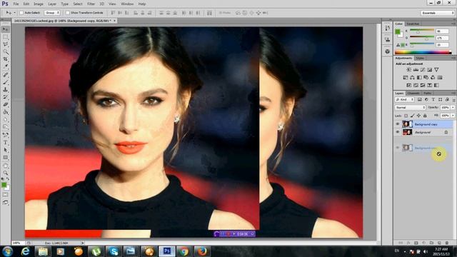 Working with Layers-Adobe Photoshop CS6 2015 Hindi/Urdu Tutorials lecture 6 смотреть онлайн